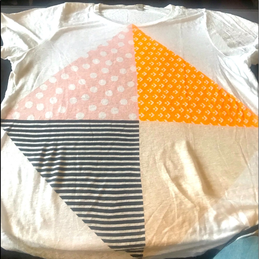 J.Crew Linen never worn tee!